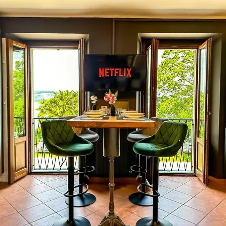 Lägenhet Stresa Vista Con Cinema E Brisino