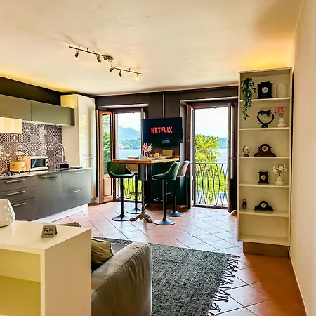 Lägenhet Stresa Vista Con Cinema E Brisino